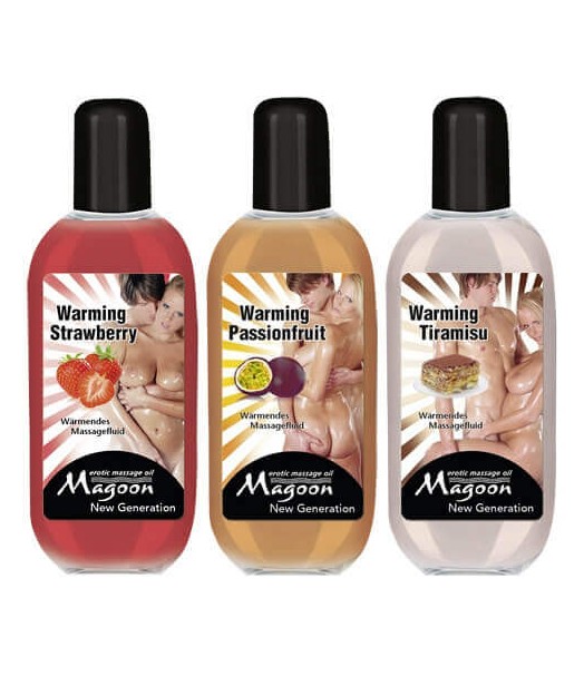 Olio per massaggi Magoon Warming Set
