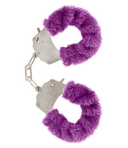 Manette in peluche color viola,per giochi erotici Manette in peluche color viola,per giochi erotici