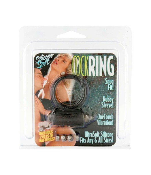 Anello vibrante nero Cockring Black Anello vibrante nero Cockring Black