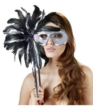 Maschera con bacchetta