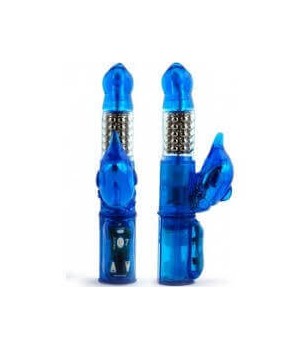 VIBRATORE RABBIT ECLIPSE ULTRA VIBRATOR BLUE