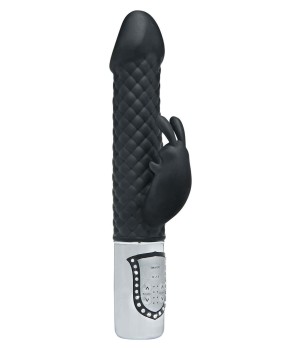 Vibratore Rabbit DIAMOND DANCER RABBIT BLACK