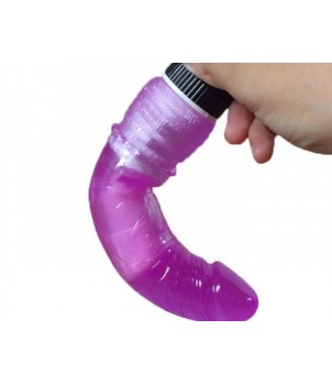 Vibratore Jelly 21 cm Viola