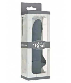 Vibratore Classic Smooth Nero e Carne