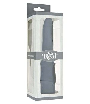 Vibratore Classic Smooth Corona Nero e Carne