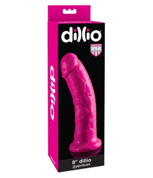Dildo Realistico DILDO 8 INCH PINK