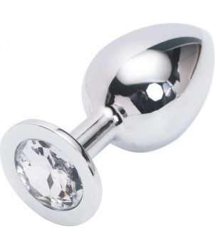 Plug anal argentato small 7,5 cm