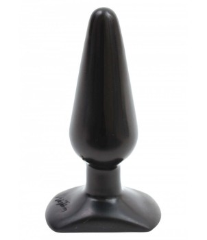 PLUG ANALE BLACK BUTT SMOOTH MEDIUM