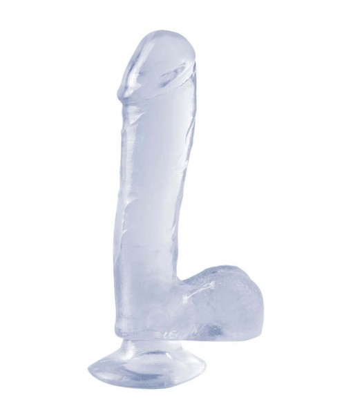 Dildo in Jelly Basix 7,5 Trasparente Dildo in Jelly Basix 7,5 Trasparente