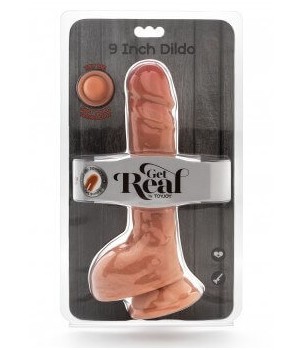 Dildo Realistico Dual Density 9 Inch Balls